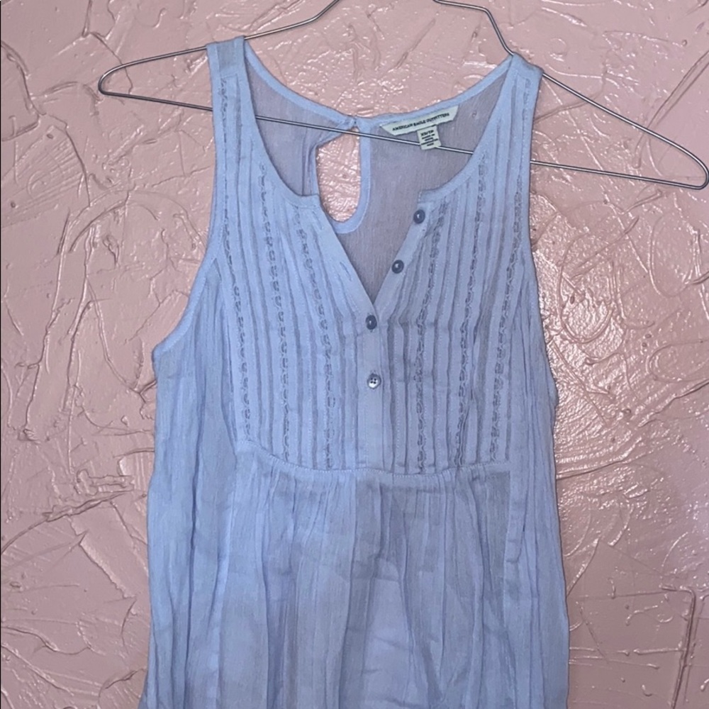 Blue tank top